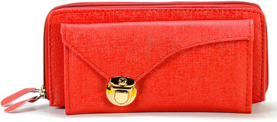 

Jolie Casual Red Clutch
