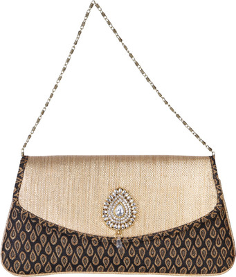 

Azores Party Brown Clutch