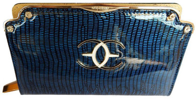 

Navaksha Party Blue Clutch