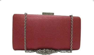 

Hyna design Party Red Clutch