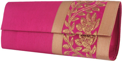 

Mela Casual Pink Clutch