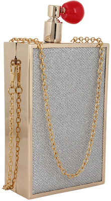 

Jewel Fuel Party Silver Clutch