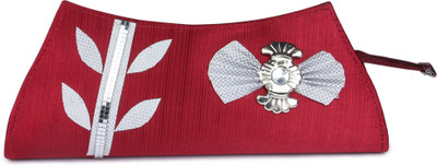 D Austin King Maroon Clutch