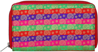 Rajrang Casual Green Clutch