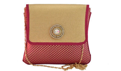 

Mahadev Exports Casual Pink Clutch