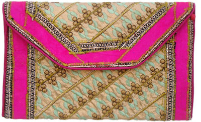 

The Living Craft Casual Multicolor Clutch