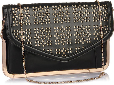 

Addons Casual Black Clutch
