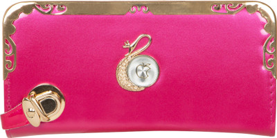 

Fashion Leather Party Pink Clutch