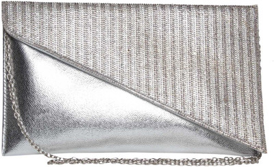 

Reedra Party Silver Clutch