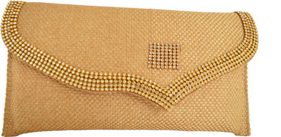

Mahadev Exports Casual Gold Clutch