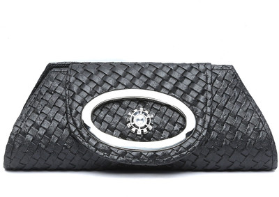 

Jolie Party Black Clutch