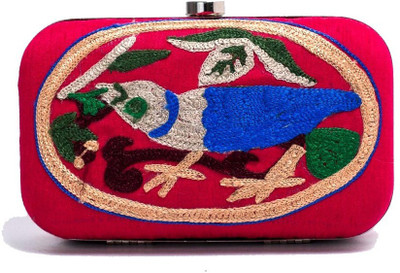 

Hepburnette Party Red, Blue Clutch, Blue;red