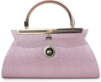 

Do Bhai Party Pink Clutch