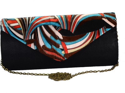 

Arisha kreation Co Party Black Clutch