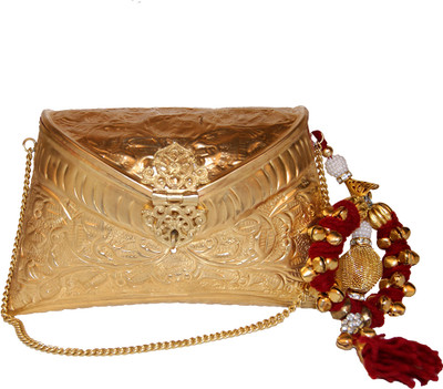 

Ruhmet Party Gold Clutch