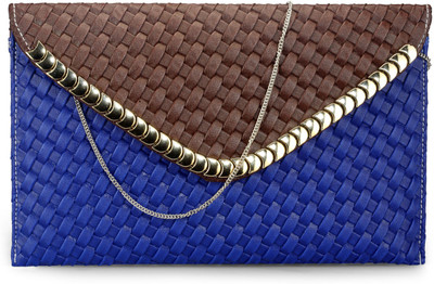 

Bags Craze Party Blue, Brown Clutch