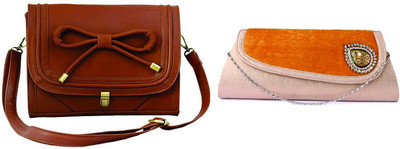 

Kleio Casual Brown Clutch