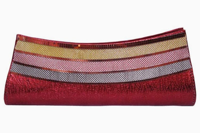 

MTE Casual Red Clutch
