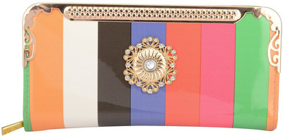 

Lucky Casual Multicolor Clutch