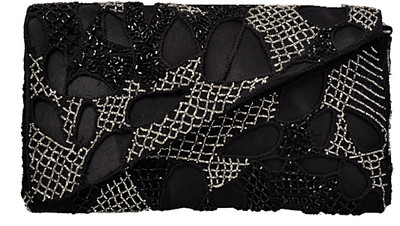 

Duchess Party Black Clutch