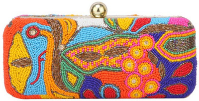 

Royal Pitarah Party Multicolor Clutch