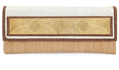 

Elligator Party Gold Clutch