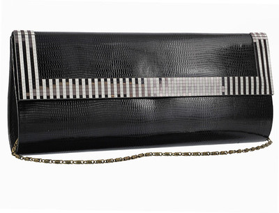 

Metro Party Black Clutch