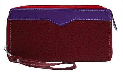 VS Creation Casual Maroon, Purple Clutch