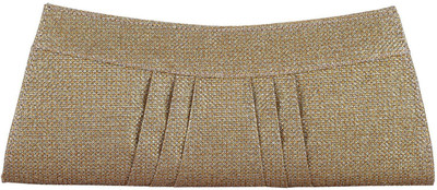 

global impex Party Gold Clutch