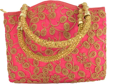 

Mahadev Exports Casual Pink Clutch