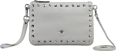 

ILEX London Party Grey Clutch