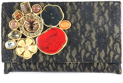 57% OFF on Saisha Casual Black, Gold Clutch 57% OFF on Saisha Casual Black, Gold Clutch