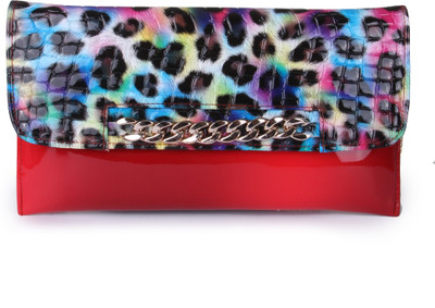 

Kleio Casual Red Clutch