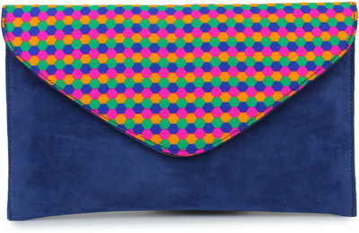 

Do Bhai Casual Blue Clutch