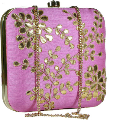 

Sadaf Party Pink Clutch