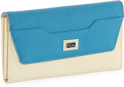 

Goodwill Leather Art Casual Blue, Beige Clutch, Beige;blue
