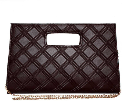 

Reedra Party Brown Clutch