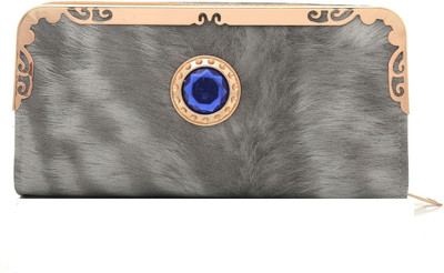 

Foolzy Party Grey Clutch