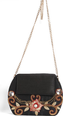 

Elite Party Black Clutch