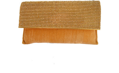 

Mahadev Exports Party Gold Clutch