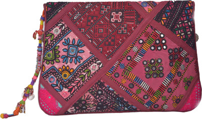 

Jaipur Textiles Hub Party Multicolor Clutch