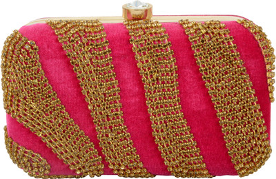 

Tooba Handicraft Party Multicolor Clutch
