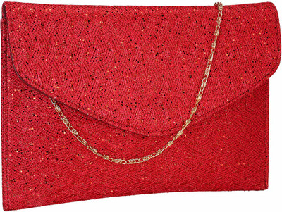 

Contrast Party Red Clutch