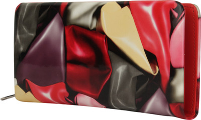 

Do Bhai Casual Red Clutch