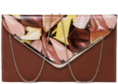 

Genpurs Party Brown Clutch