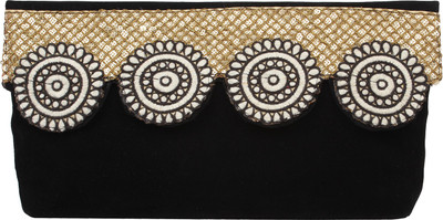 

Art Horizons Casual Black Clutch