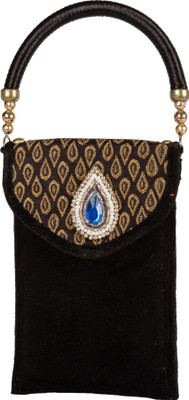 Starz Casual Black Clutch