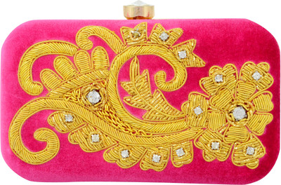 

Tooba Handicraft Party Multicolor Clutch