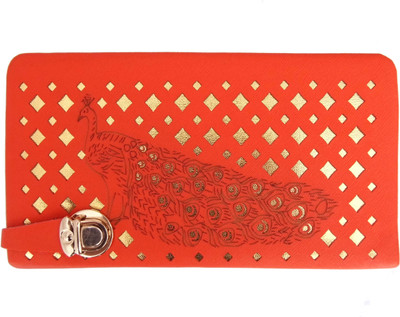 

Shopolozy Casual Orange Clutch
