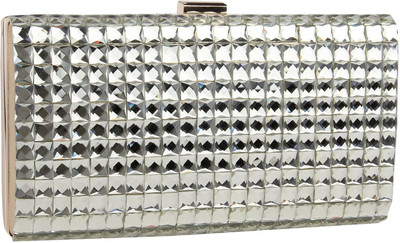 

Creative India Exports Party Silver Clutch